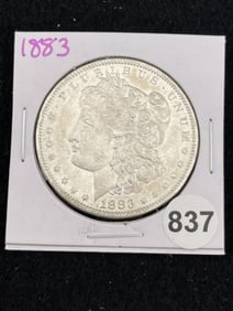 1883 Morgan Silver Dollar Coin