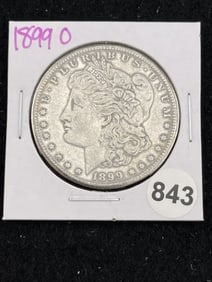 1899 O Morgan Silver Dollar Coin