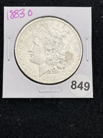 1883 O Morgan Silver Dollar Coin
