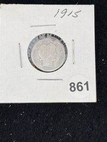 1915 Mercury Dime Coin