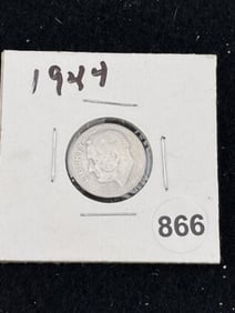 1944 Roosevelt Dime Coin