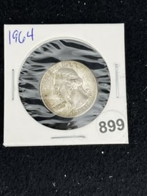 1964 Washington Quarter Coin