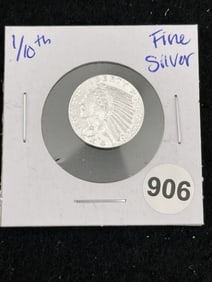 1/10th Fine Silver Coin