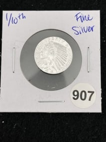 1/10th Fine Silver Coin