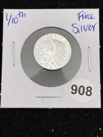 1/10th Fine Silver Coin