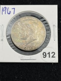 1967 Kennedy Half Dollar Silver Coin