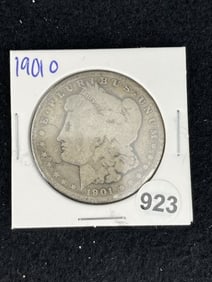 1901 O Morgan Silver Dollar Coin