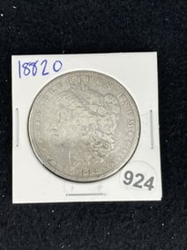 1882 O Morgan Silver Dollar Coin