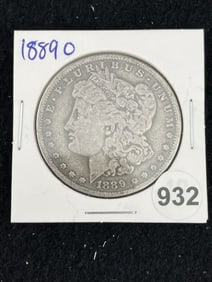 1889 O Morgan Silver Dollar Coin