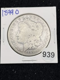 1899 O Morgan Silver Dollar Coin