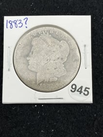 1883? Morgan Silver Dollar Coin