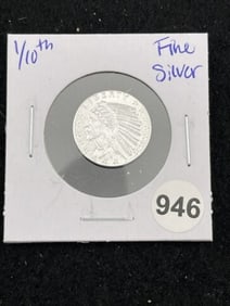 1/10th Fine Silver Coin
