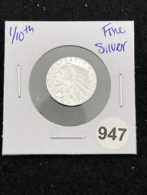1/10th Fine Silver Coin