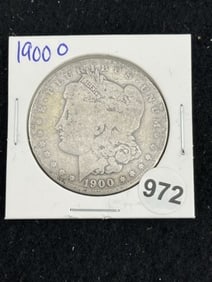 1900 O Morgan Silver Dollar Coin