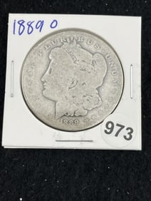 1889 O Morgan Silver Dollar Coin