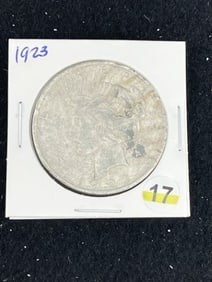 1923 Peace Silver Dollar Coin