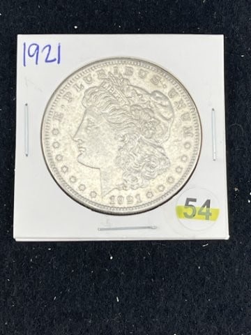 1921 Morgan Silver Dollar Coin (1 of 2)