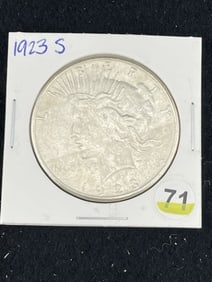 1923 S Peace Silver Dollar Coin