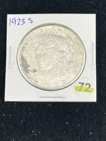 1923 S Peace Silver Dollar Coin