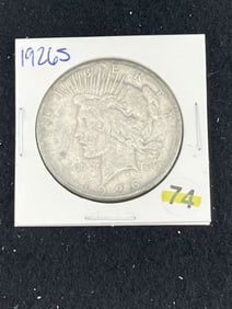 1926 S Peace Silver Dollar Coin