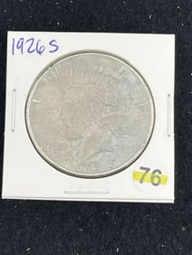 1926 S Peace Silver Dollar Coin
