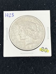 1923 Peace Silver Dollar Coin