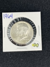 1964 Kennedy Half Dollar Silver Coin