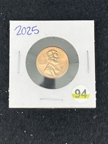 2025 Last Year of Issue Penny Coin
