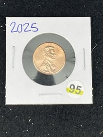 2025 Last Year of Issue Penny Coin