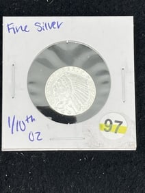 1/10th Fine Silver Coin