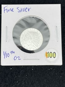 1/10th Fine Silver Coin