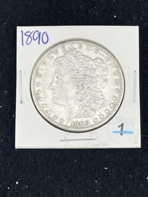 1890 Morgan Silver Dollar Coin