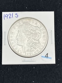 1921 S Morgan Silver Dollar Coin