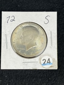 1972 Kennedy Half Dollar Silver Coin