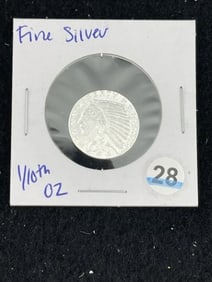 1/10th Fine Silver Coin