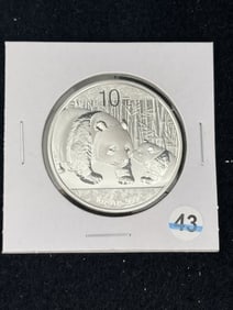 2011 One Ounce Silver Panda Coin