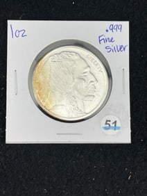 Bufalo One Ounce .9999 Fine Silver Coin