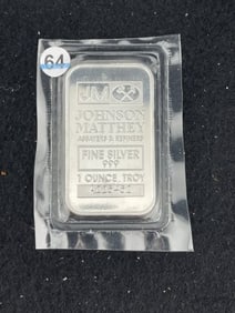One Troy Ounce .999 Fine Silver Bar