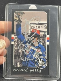 Richard Petty Hand Signed Authentic Autograph