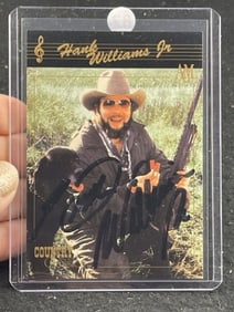 Hank Williams Jr. Hand Signed Authentic Autograph