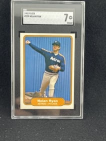 1982 Fleer Nolan Ryan Baseball Card