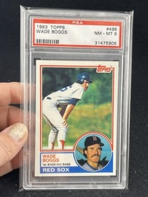 1983 Topps Wade Boggs Baseball Card