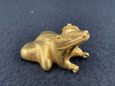 Tumbaga Tairona Gold Figurine UNKNOWN MATERIAL