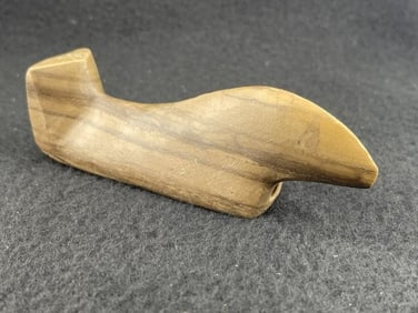 Slate Birdstone Indian Artifact Arrowhead