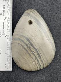 Slate Pendant Indian Artifact Arrowhead