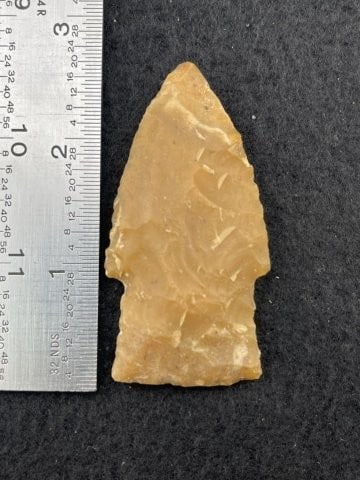 2 & 3/8" Scottsbluff Indian Artifact Arrowhead (1 of 5)