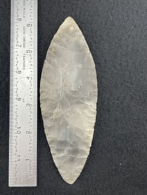 6 & 1/8" Caddo Blade Indian Artifact Arrowhead