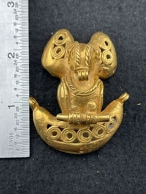 Tumbaga Tairona Gold Figurine UNKNOWN MATERIAL