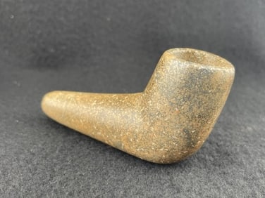Stone Pipe Indian Artifact Arrowhead