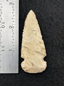 Dovetail Indian Artifact Arrowhead